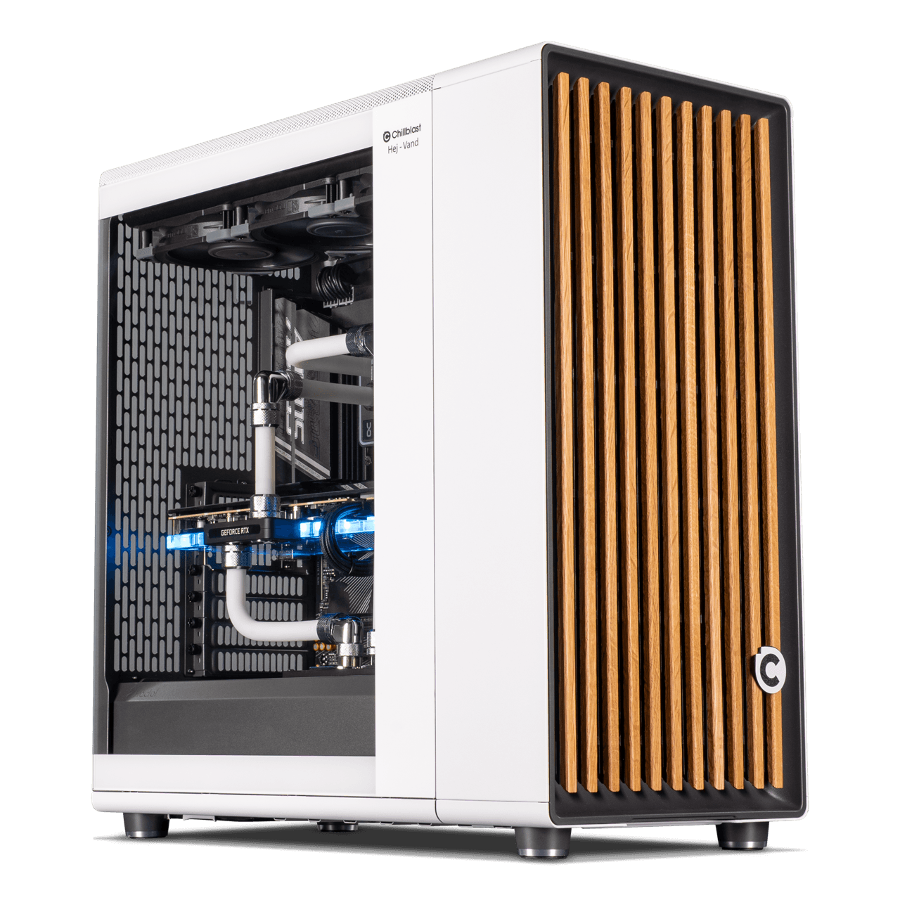 Chillblast Vand Ryzen 9 X3D2 RTX 5080 Water Cooled White Creator PC