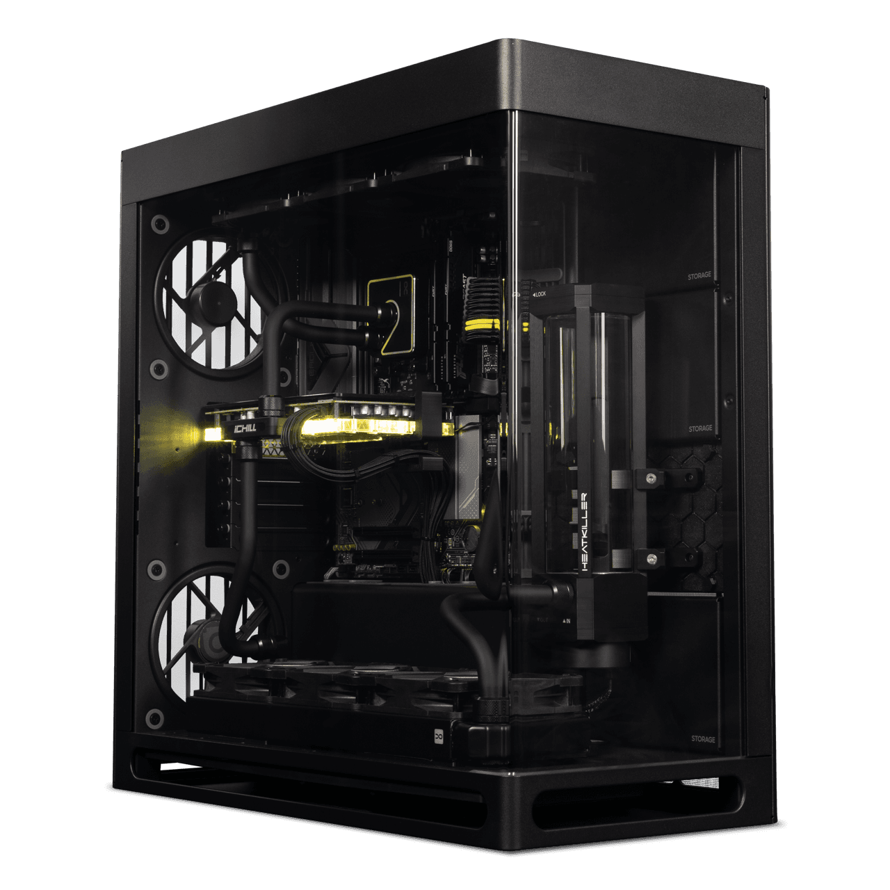 Chillblast Obsidian Ryzen 9 X3D2 RTX 5080 Water Cooled Gaming PC