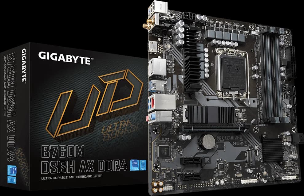 Gigabyte B760M DS3H AX DDR4