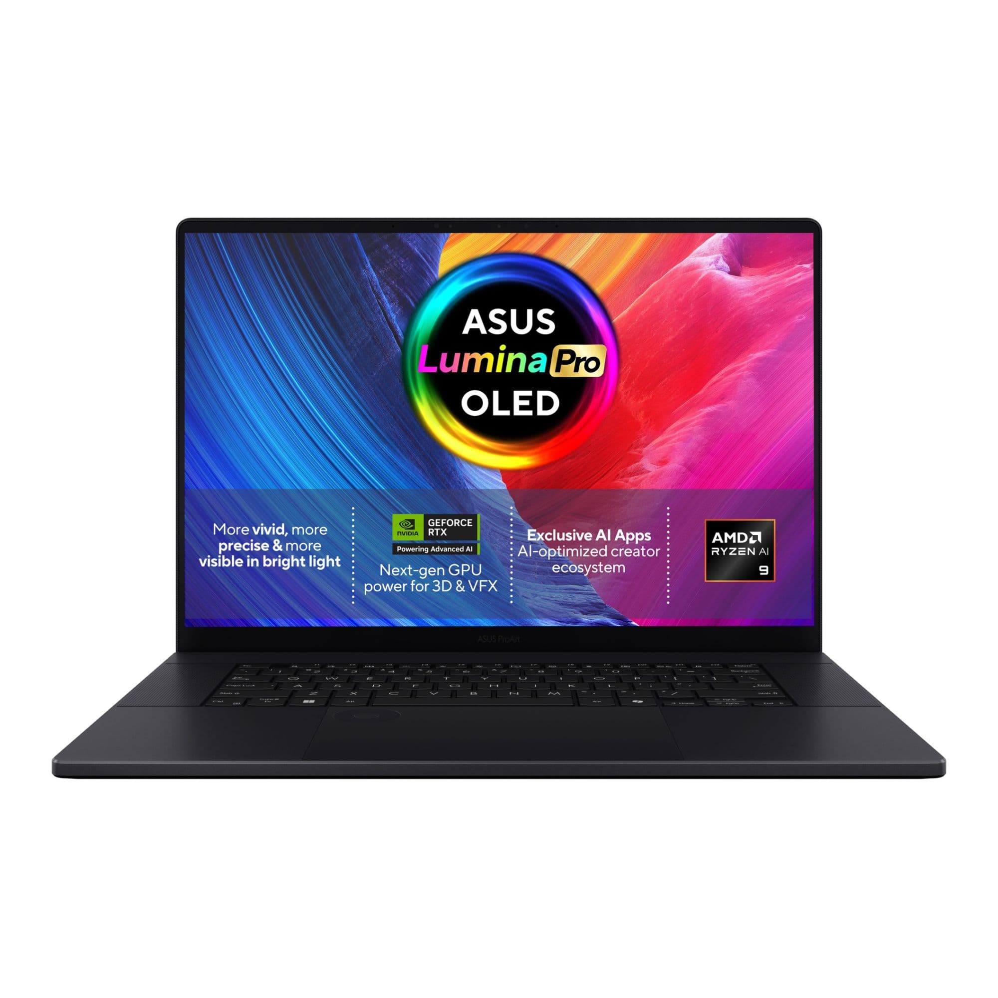 ASUS ProArt P16 H7606GM-SR010W AMD Ryzen AI 9 465 16 GB RAM 1 TB SSD GeForce RTX 5060 16" Touchscreen 3K Windows 11 Home Laptop