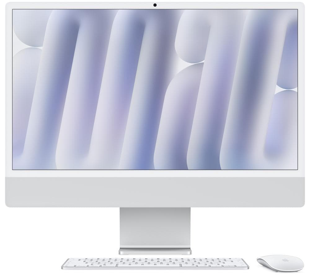 APPLE iMac 4.5K 24" (2026) - M6, 256 GB SSD, 12 CPU / 12 GPU, Silver, Silver/Grey