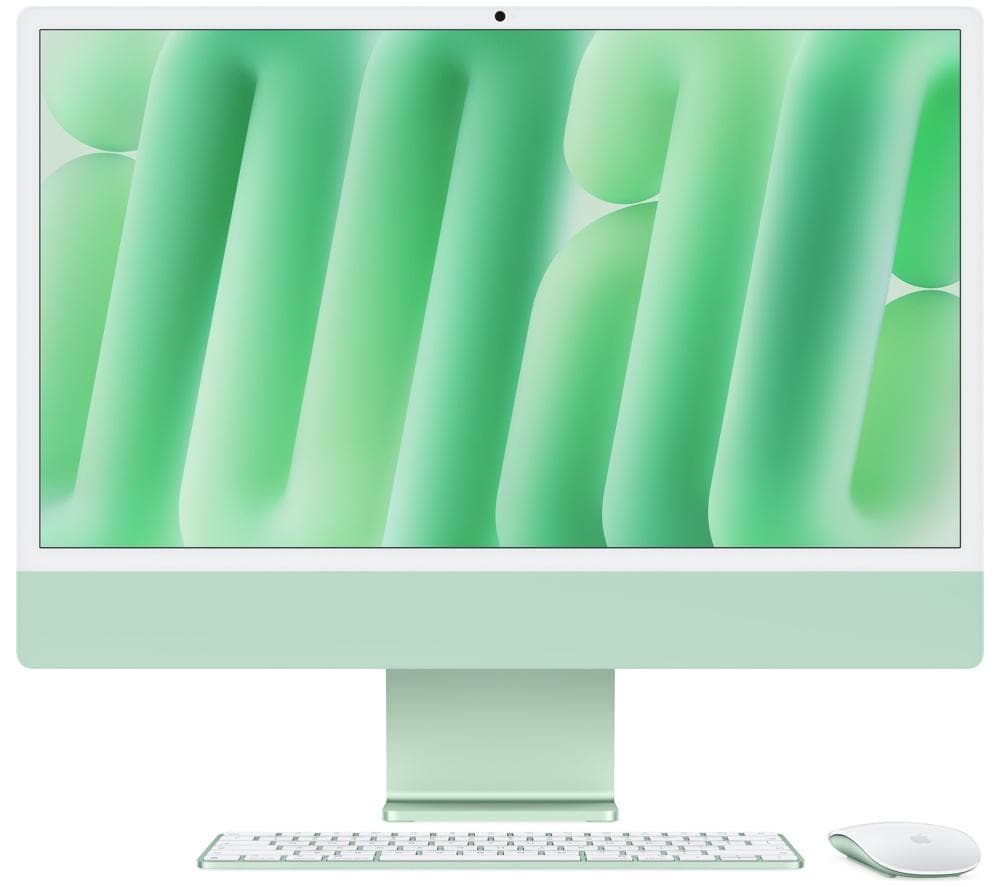 APPLE iMac 4.5K 24" (2026) - M6, 512 GB SSD, 24 GB RAM, 12 CPU / 12 GPU, Green, Green