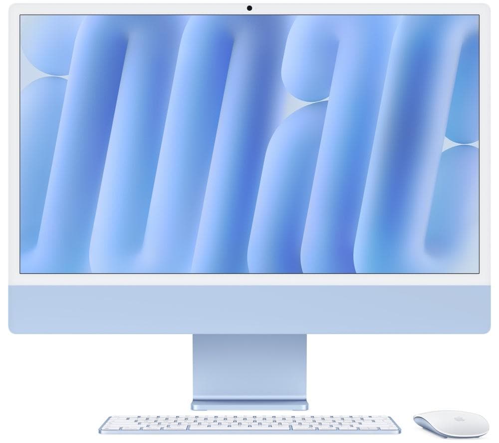APPLE iMac 4.5K 24" (2026) - M6, 256 GB SSD, 12 CPU / 12 GPU, Blue, Blue