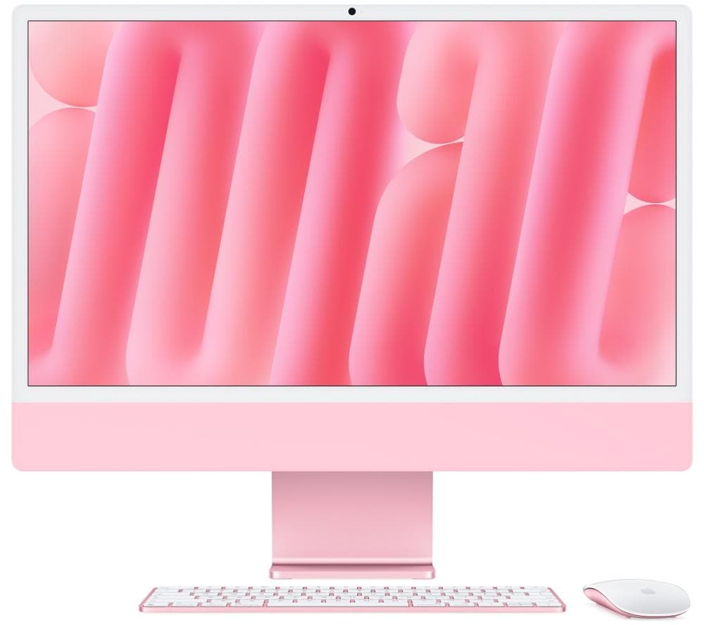 APPLE iMac 4.5K 24" (2026) - M6, 512 GB SSD, 12 CPU / 12 GPU, Pink, Pink