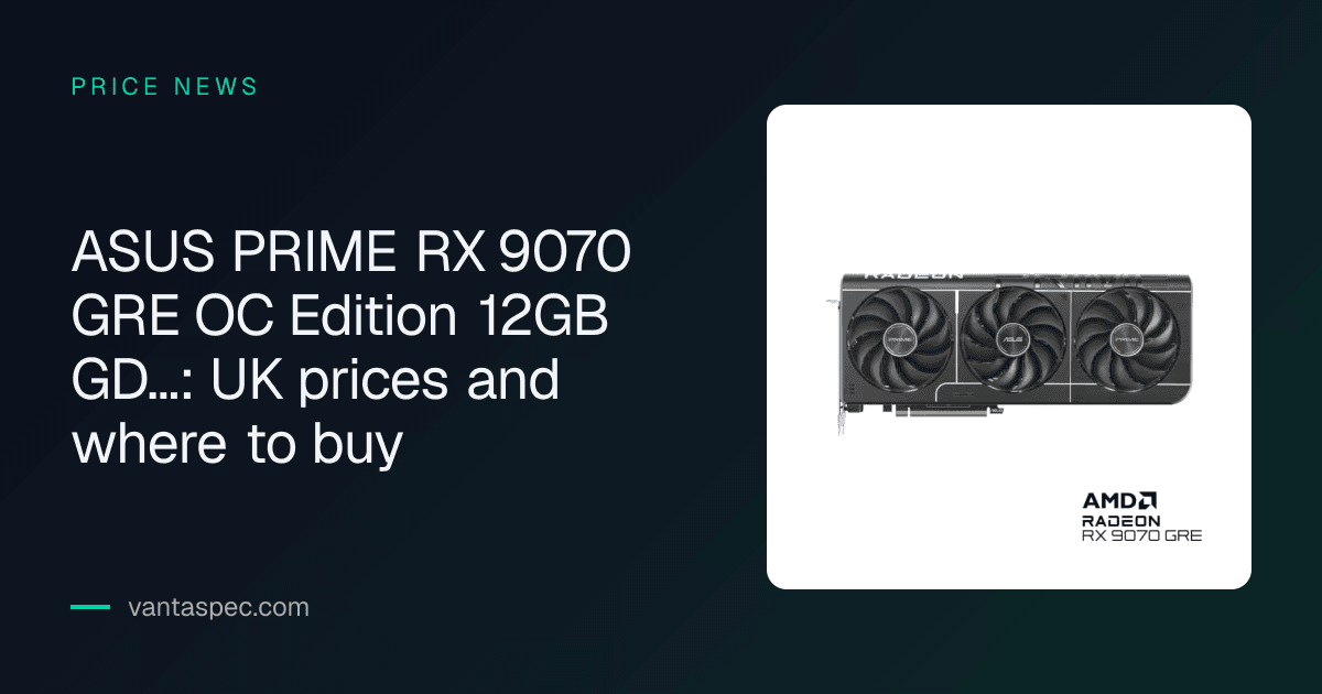 Product photos: ASUS PRIME Radeon RX 9070 GRE OC Edition 12GB GDDR6 Graphics Card - 90YV0PP0-M0NA00