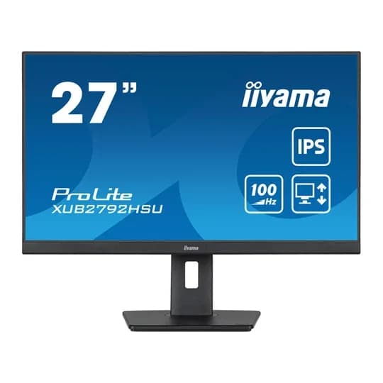 iiyama ProLite XUB2792HSU-B6 27" Full HD 100Hz FreeSync IPS Monitor