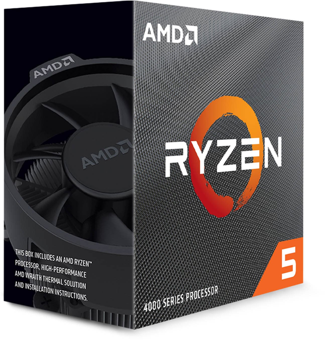 AMD Ryzen 5 4500 CPU Six Core 3.6GHz Processor Socket AM4 - Retail