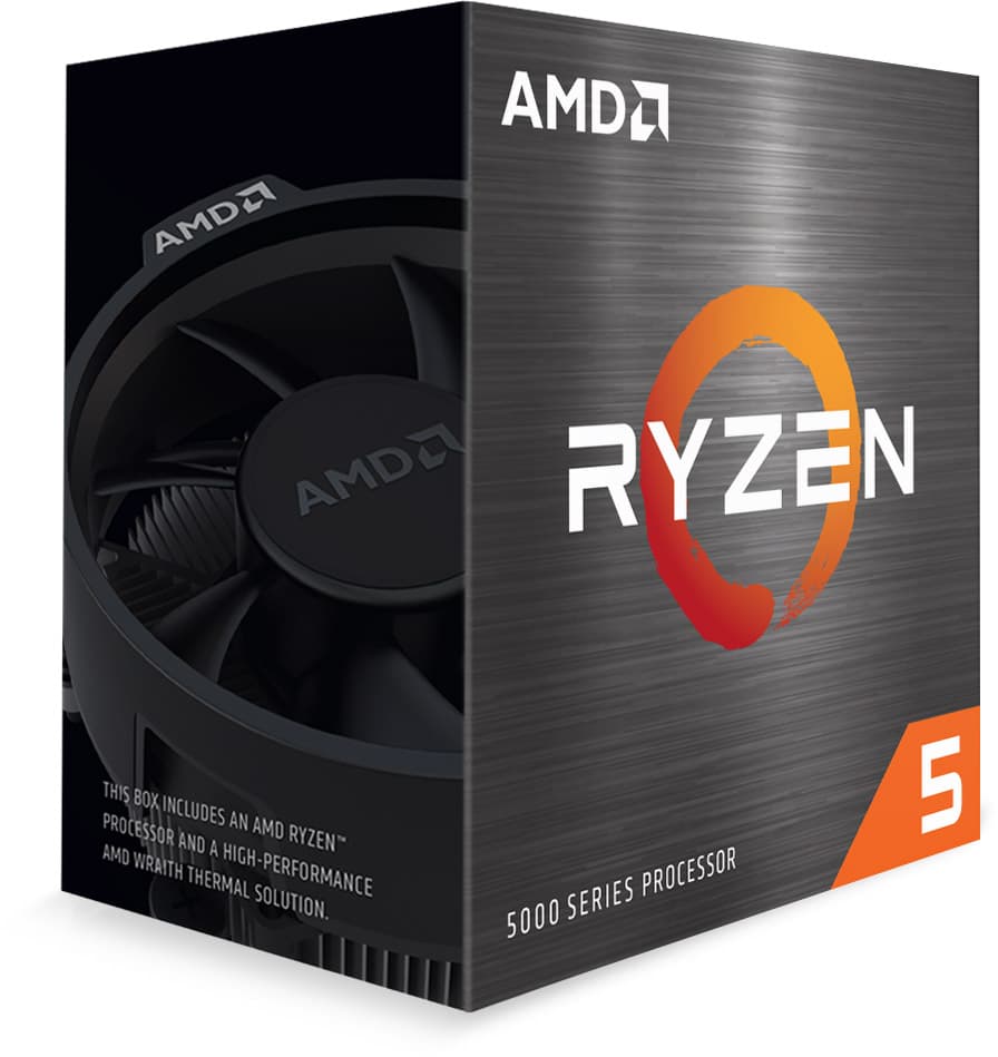 AMD Ryzen 5 5600X CPU Six Core 3.7GHz Processor Socket AM4 - Retail