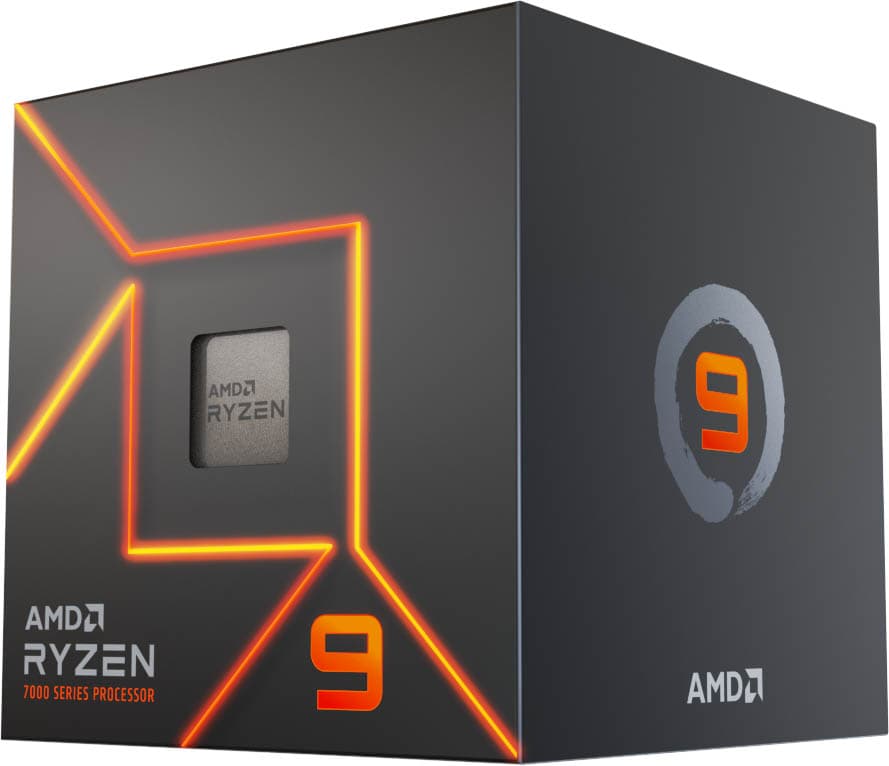 AMD Ryzen 9 7900 Twelve Core Socket AM5 5.4GHz Processor - 100-100000590BOX