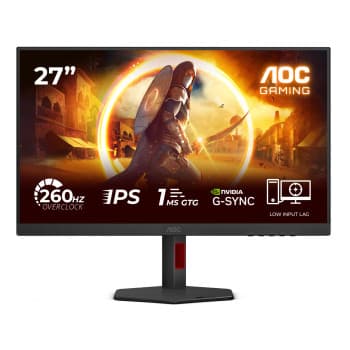 AOC AGON 27G4ZR 27" Full HD Fast IPS 260Hz 0.3ms G-Sync Height Adjustable Gaming Monitor