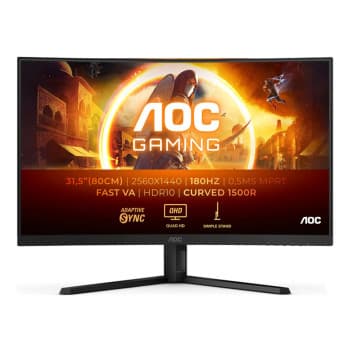 AOC CQ32G4VE Quad HD 32" Curved VA LCD Gaming Monitor - Black