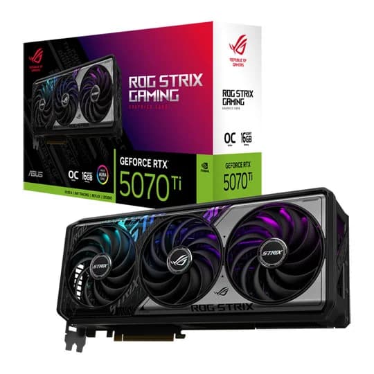 ASUS GeForce RTX 5070 Ti ROG STRIX GAMING OC