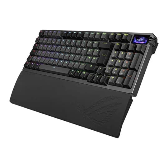 Asus ROG Azoth 75% Wireless Hot-swappable pre-lubed ROG NX mechanical switches - Gaming UK Layout Keyboard - 90MP0316-BKEA01