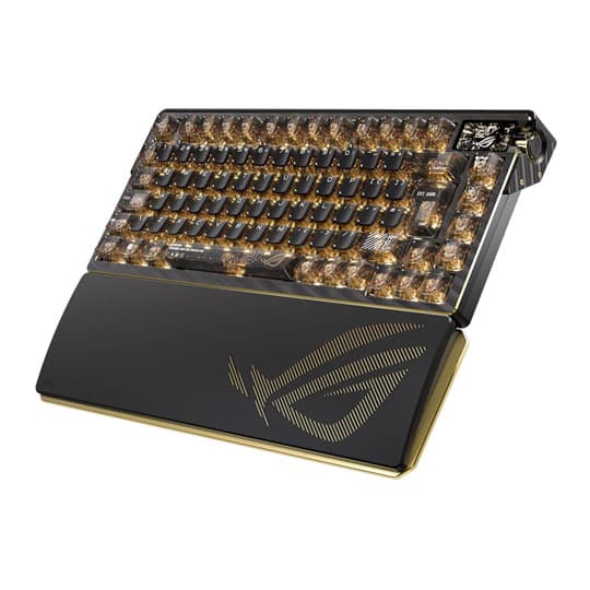 Asus ROG Azoth Extreme 75% Carbon Fiber Mechanical Gaming UK Layout Keyboard - 90MP03MA-BKEA01