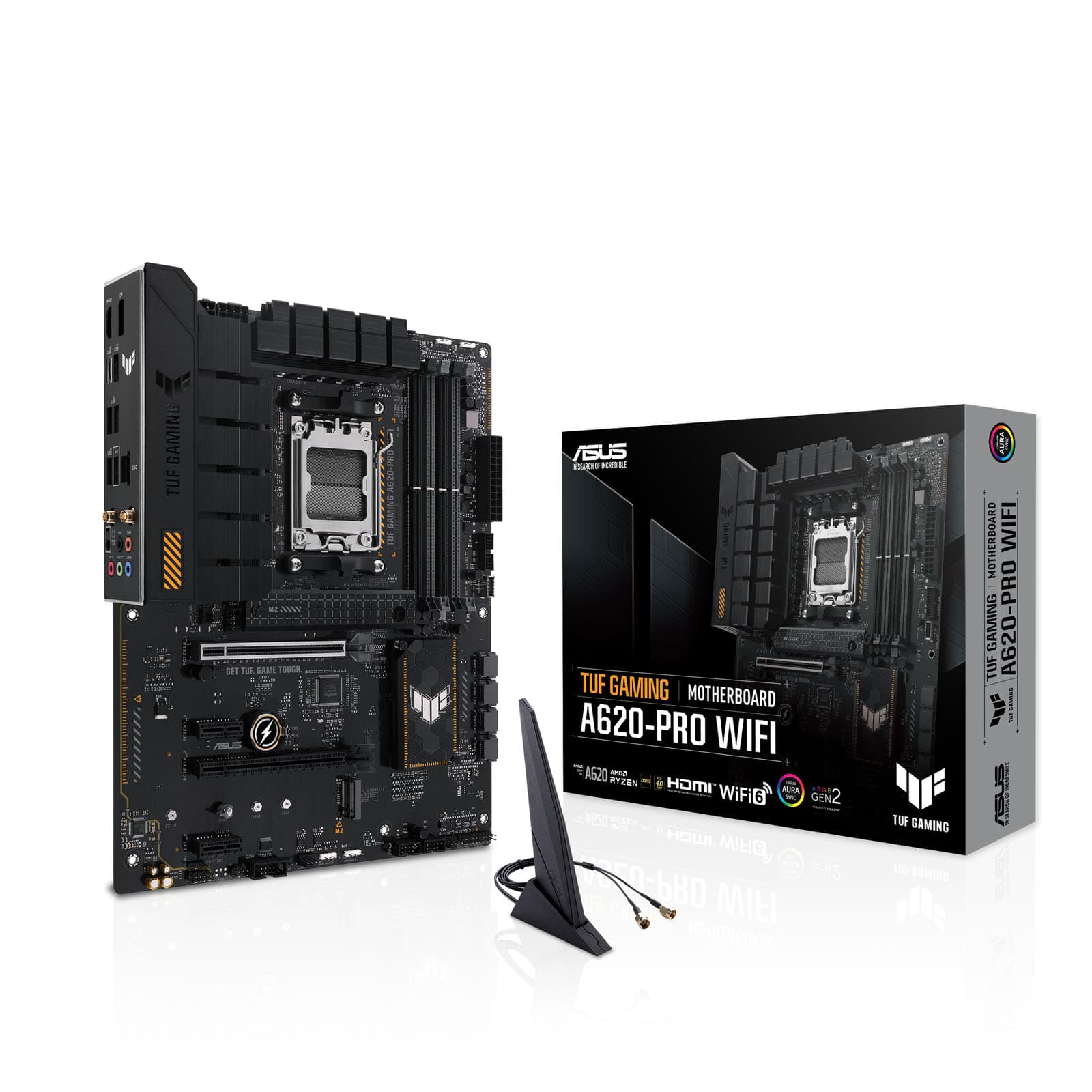 Asus TUF GAMING A620-PRO WIFI AMD Ryzen ATX Motherboard - Socket AM5