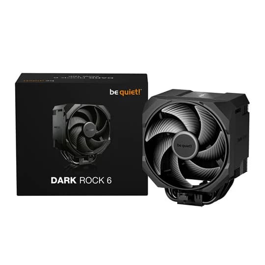 be quiet! Dark Rock 6 Chipset Air Cooler - Black - BK046