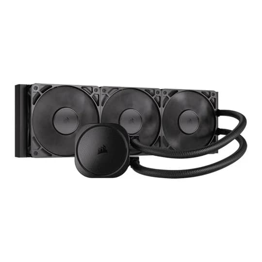 Corsair Nautilus 360 RS LCD 360mm AIO Liquid CPU Cooler - Black - CW-9061033-WW