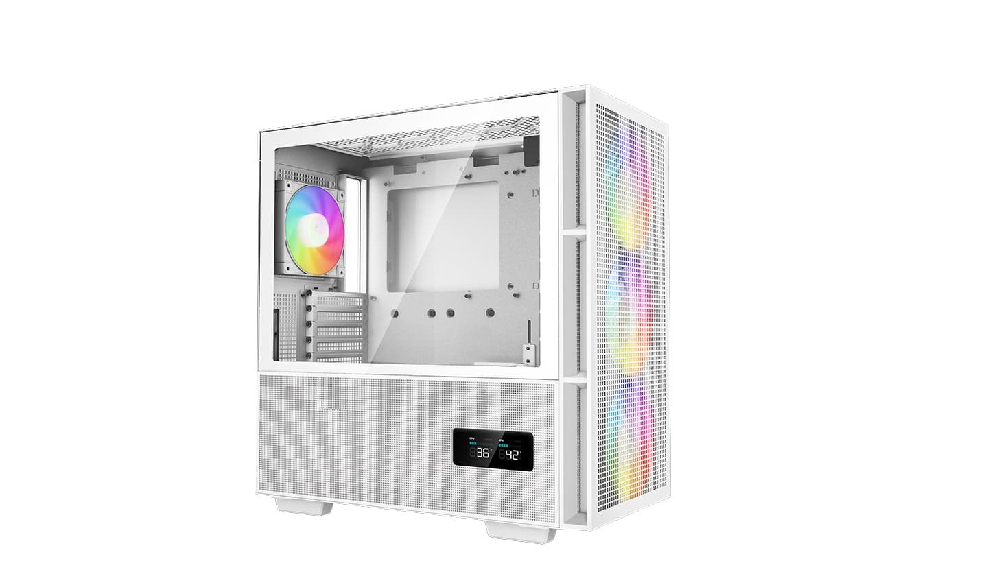 DeepCool CH560 Digital ARGB Mid-Tower Case - WHITE - R-CH560-WHAPE4D-G-1