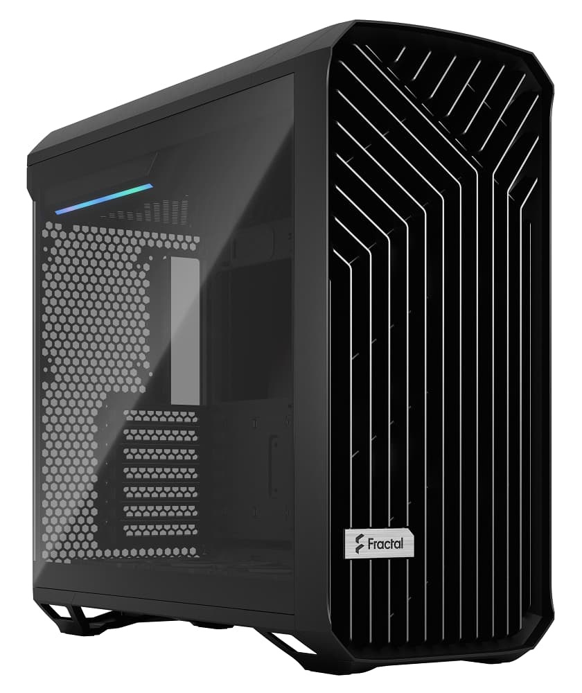 Fractal Design Torrent Black TG Light Tint Mid Tower PC Gaming Case