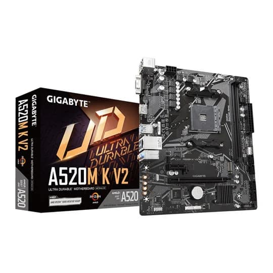 Gigabyte A520M K V2 Micro ATX Motherboard