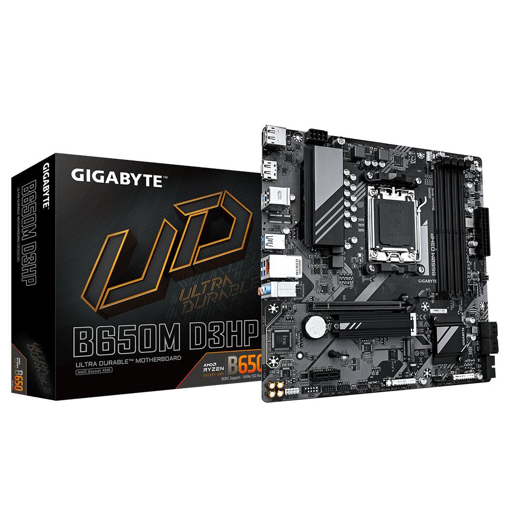 Gigabyte B650M D3HP AM5 DDR5 Micro ATX Motherboard