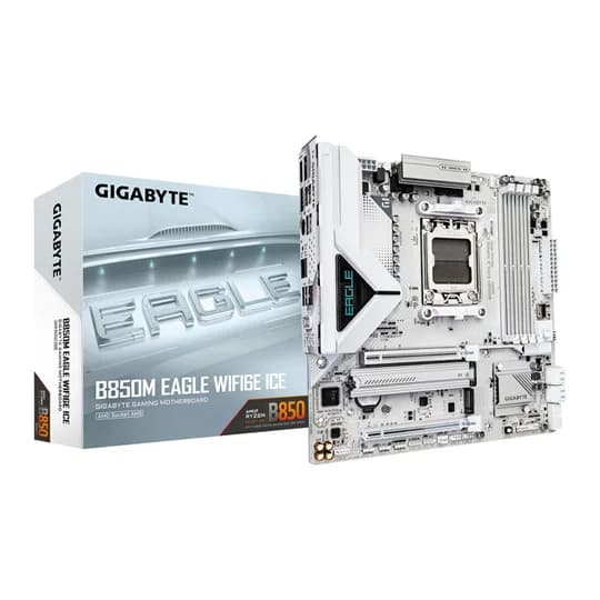 Gigabyte B850M EAGLE WIFI6E ICE AMD Ryzen AM5 DDR5 mATX Motherboard