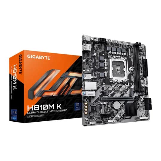 Gigabyte H810M K Intel LGA1851 DDR5 Micro ATX Motherboard