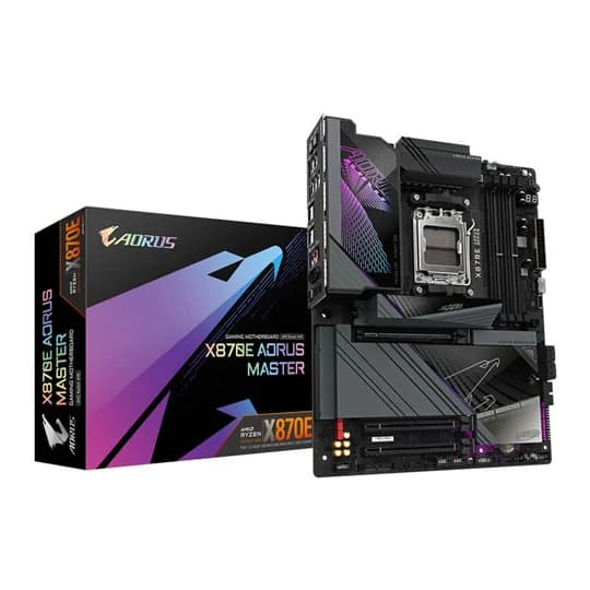 Gigabyte X870E AORUS MASTER AMD Ryzen DDR5 WIFI Motherboard - Socket AM5