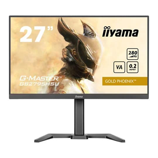 iiyama 27" G-Master GB2795HSU-B1 1920x1080 VA 280Hz 0.2ms FreeSync Widescreen Gaming Monitor