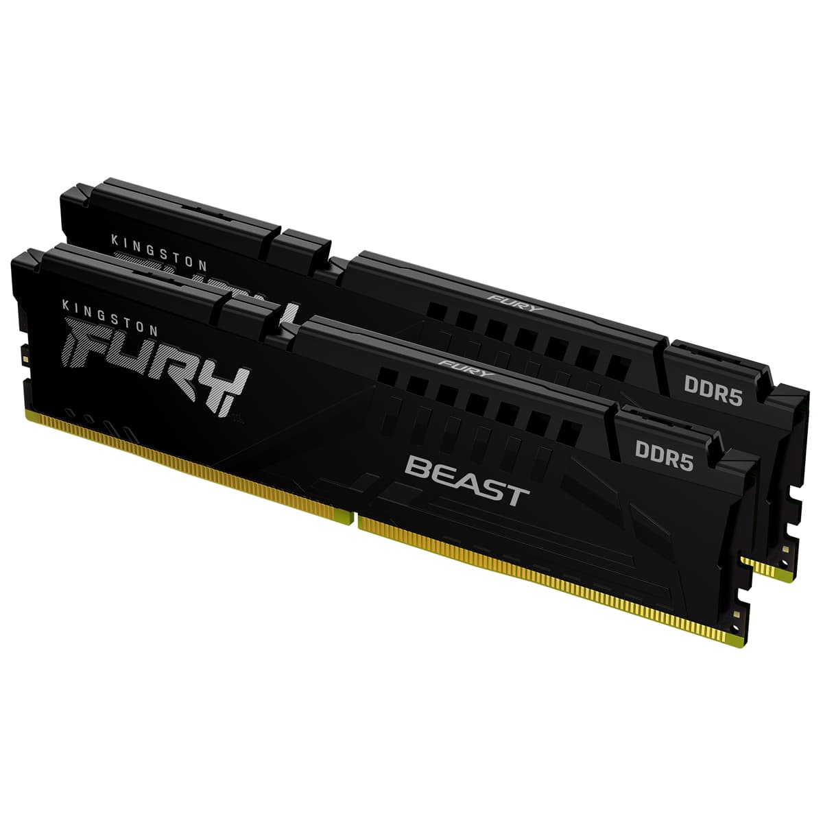 Kingston Fury Beast 64GB (2x32GB) DDR5 5600MT/s CL40 Desktop Memory - Black