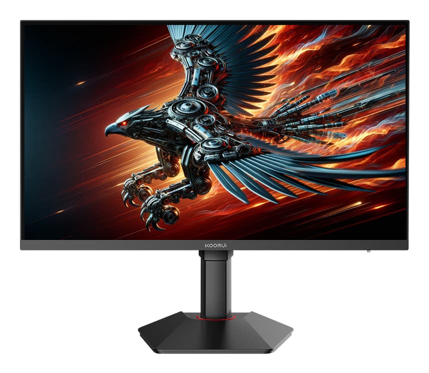 KOORUI G2722P 27" Quad HD Gaming Monitor - Black