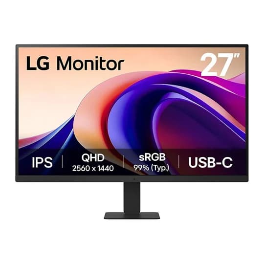 LG 27U631A-B.AEKQ Quad HD 27" IPS LCD Monitor - Black