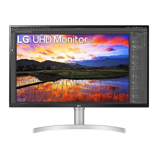 LG 32UN650K-W 32" Flat 4K Ultra HD 60Hz 5ms Height Adjustable Monitor