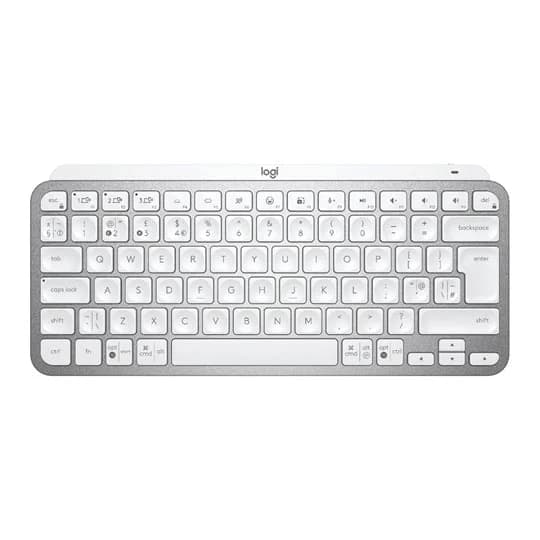 LOGITECH MX Keys Mini for Mac Wireless Keyboard - Pale Grey, Silver/Grey