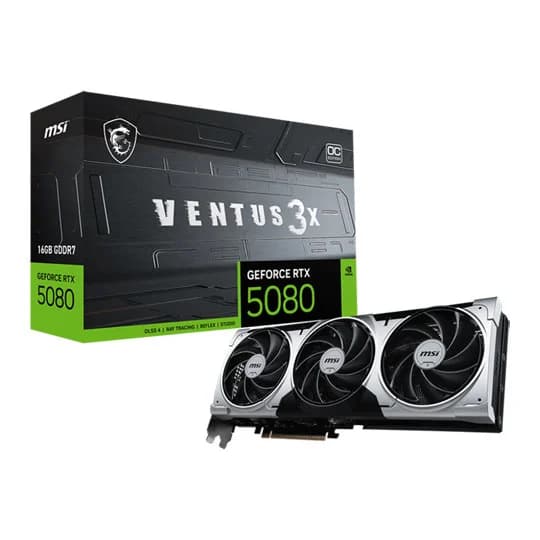 MSI GeForce RTX 5080 VENTUS 3X OC PLUS