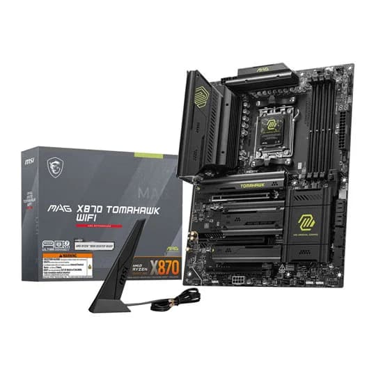 MSI MAG X870 TOMAHAWK WIFI AMD Ryzen DDR5 WIFI Motherboard - Socket AM5