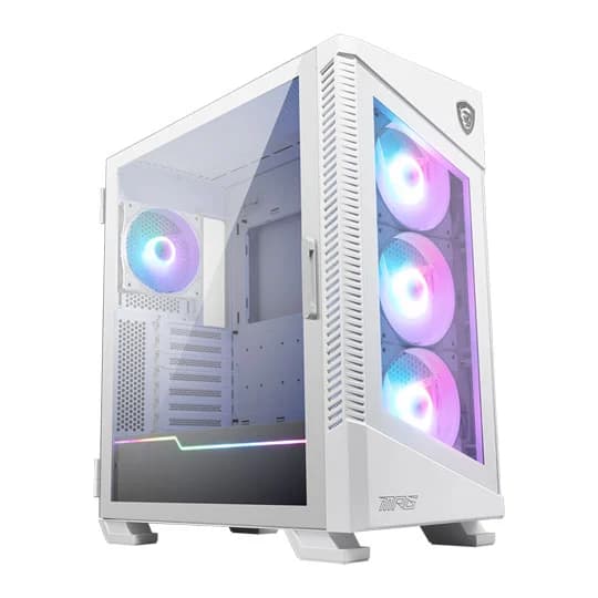 MSI MPG Velox 100R White Mid Tower Case