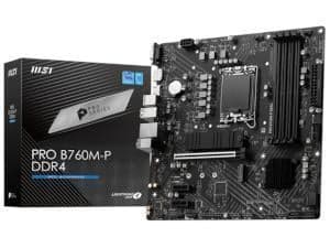 MSI PRO B760M-P DDR4 Intel Micro ATX Motherboard - LGA 1700