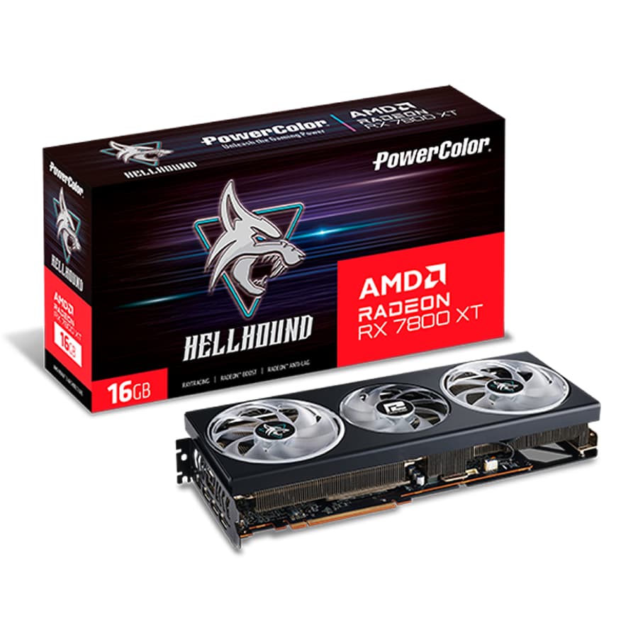 PowerColor Radeon RX 7800 XT Hellhound OC
