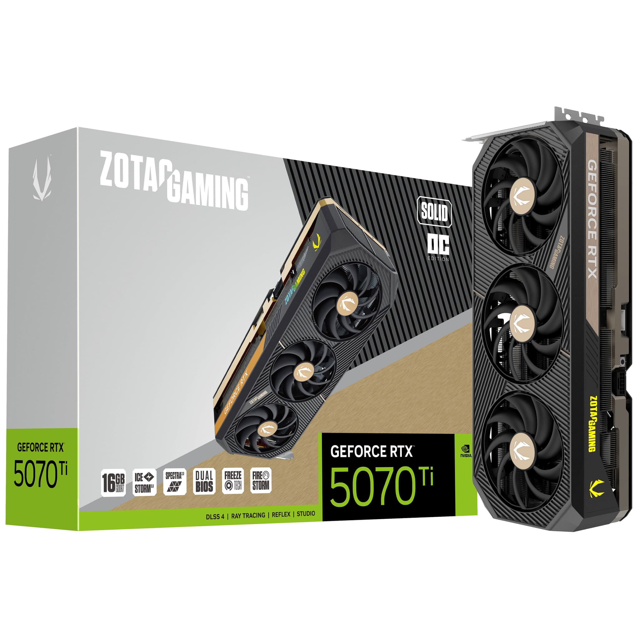 Zotac GeForce RTX 5070 Ti GAMING SOLID