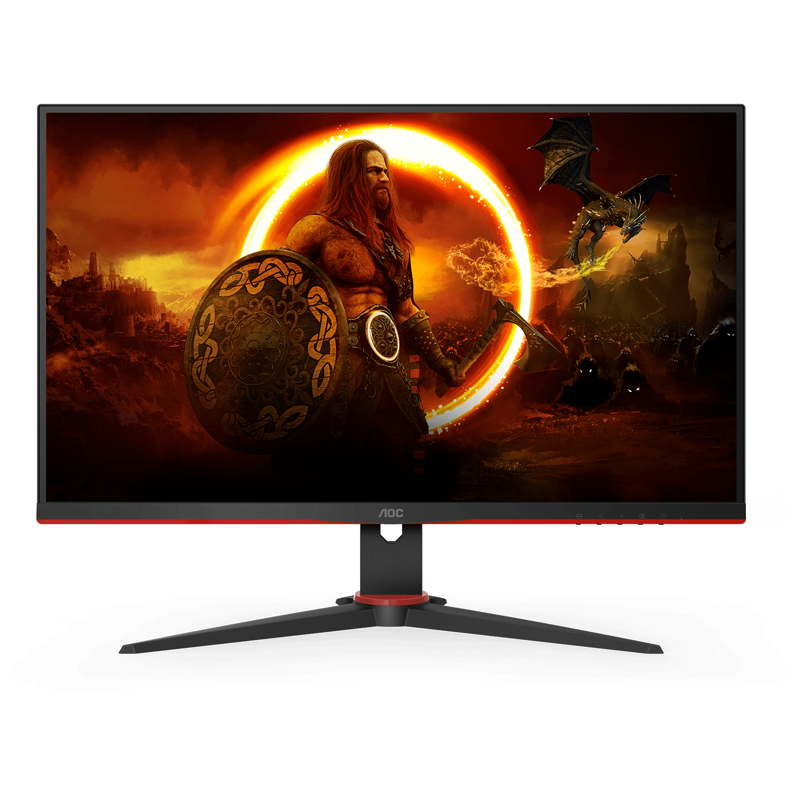 AOC Gaming AGON 24G2SPAE 24 inch 1080p 165Hz IPS Gaming Monitor
