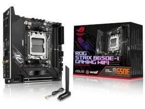 ASUS ROG STRIX B650E-I GAMING WIFI AMD Ryzen DDR5 Mini ITX Motherboard - Socket AM5