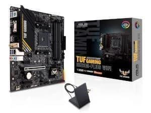 ASUS TUF GAMING A520M-PLUS WIFI AMD AM4 MicroATX Wifi Motherboard - 90MB17F0-M0EAY0
