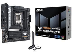 ASUS TUF GAMING B860M-PLUS WIFI Intel DDR5 mATX Motherboard LGA 1851 - 90MB1JV0-M0EAY0