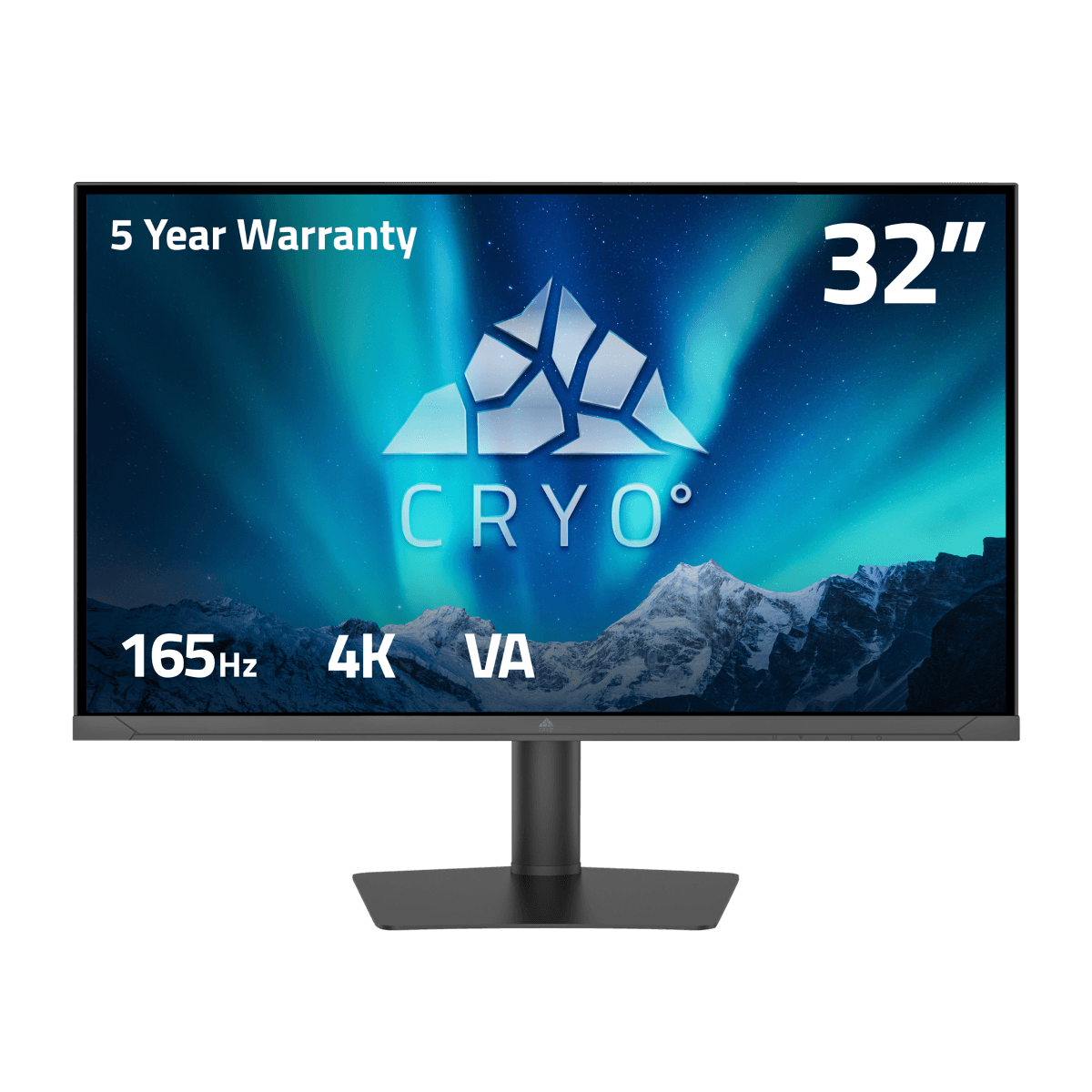Cryo Vision 32 inch 4K Ultra HD 165hz Gaming Monitor