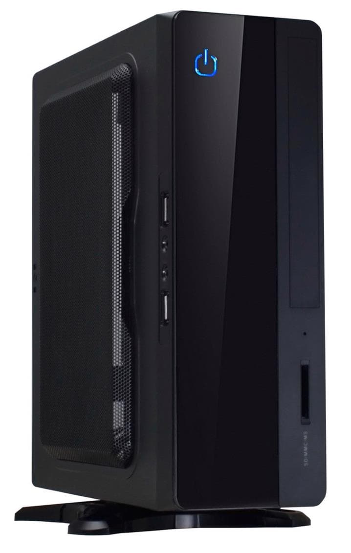 CiT MTX-007B Mini-ITX Case 180W PSU Black Interior VESA Mountable
