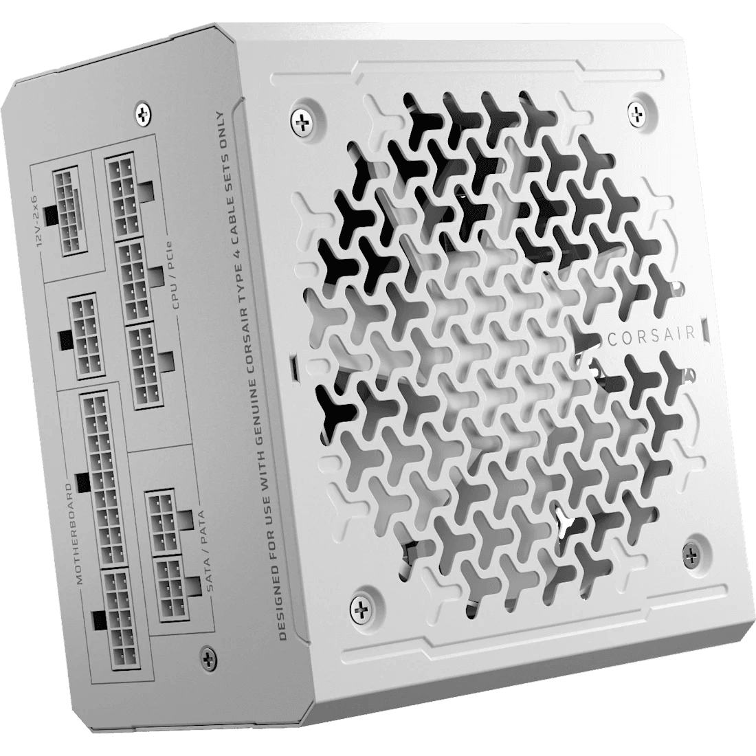 Corsair RMe Series RM1000e 1000W Gold Certified Fully Modular ATX3.1 Power Supply in White