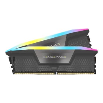 Corsair Vengeance CMH64GX5M2B6000C30 64GB (2 x 32GB) 6000 MHz DDR5 Desktop RAM - Black