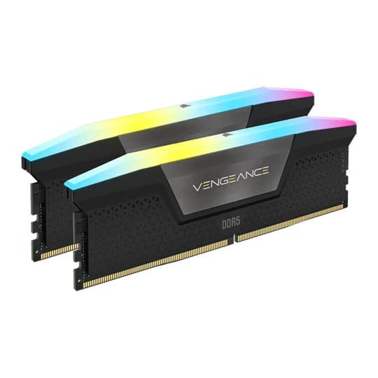 CORSAIR Vengeance RGB Black 64GB 6400MHz DDR5 XMP3.0 Memory Kit