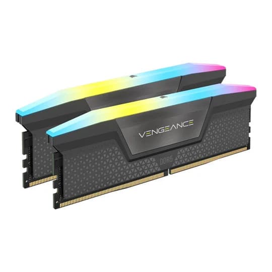 Corsair Vengeance EXPO/XMP RGB 32GB (2X16GB) DDR5 PC5-51200C32 6400MHz Dual Channel Kit